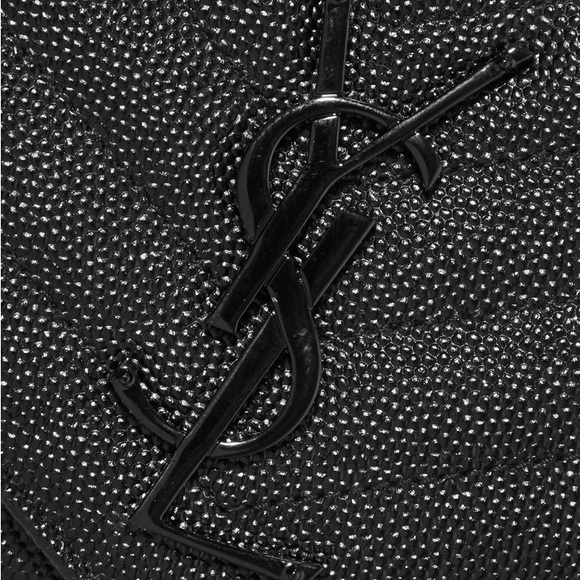 SAINT LAURENT Cassandre Chain matelassé textured-leather wallet - Picture 2 of 14